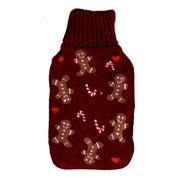 BORSA DELL'ACQUA CALDA OMINO PAN DI ZENZERO ROSSO 2LT 34X20X4,5CM