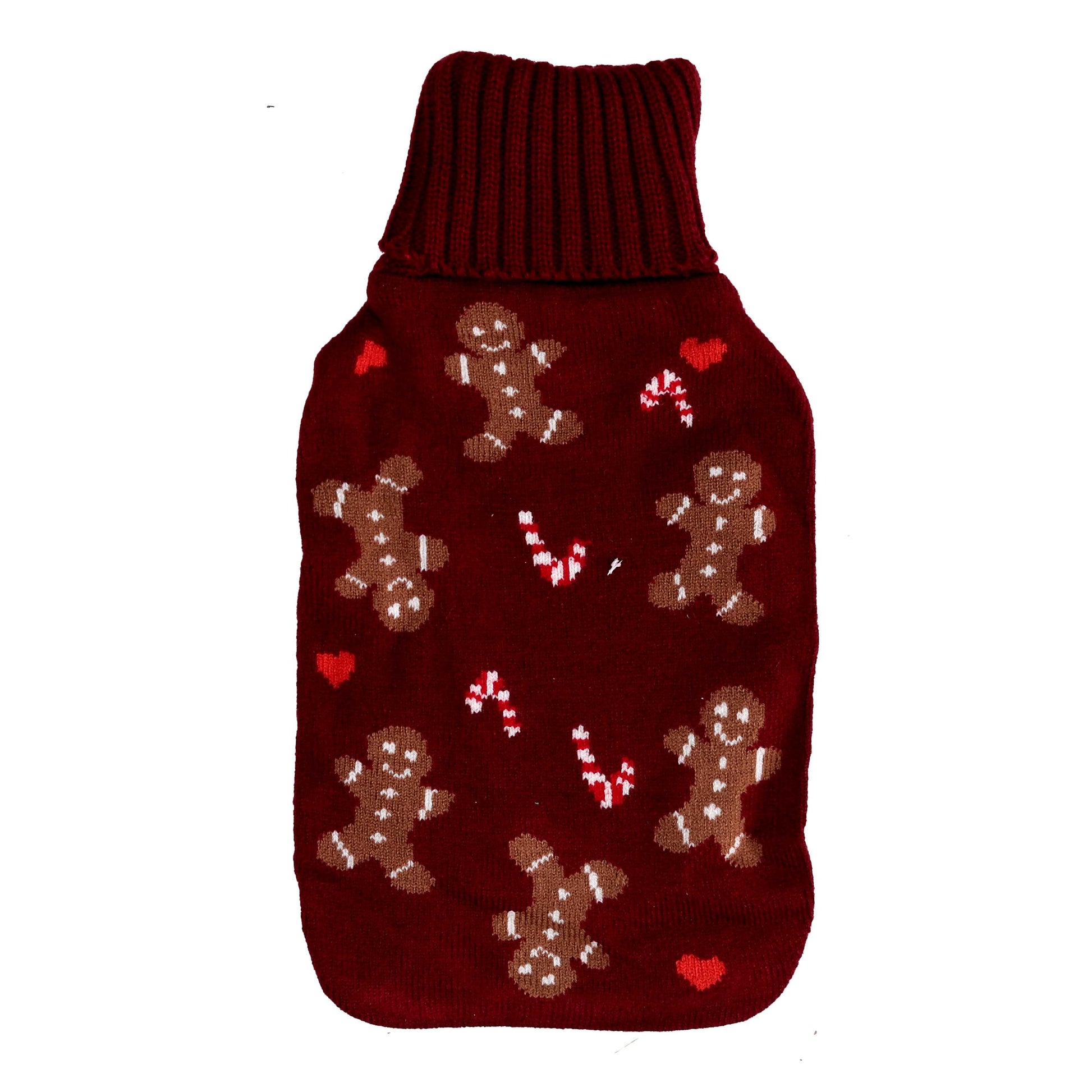 BORSA DELL'ACQUA CALDA OMINO PAN DI ZENZERO ROSSO 2LT 34X20X4,5CM