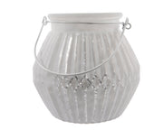 PORTA T-LIGHT APPENDIBILE HURRICANE DIAMOND 14X15CM