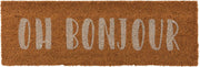 Zerbino Oh Bonjour 75x25x2 cm Naturale/Bianco