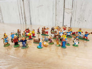 SET 36 STATUINE NATIVITA' + PASTORI SEMPLICI E DOPPI 3CM