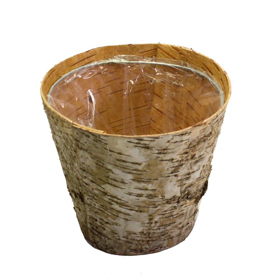 VASO PORTAFIORI DECORATIVO 17X14,5CM TONDO IN LEGNO
