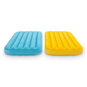 Matelas gonflable Intex 1 Cozy Kidz 88x157x18cm Jaune/Bleu