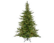Everlands Grandis LED-Weihnachtsbaum grün D162cm H240cm warmweiß