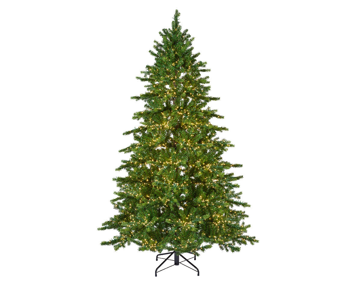 ALBERO DI NATALE GALLOWAY 240CM PREILLUMINATO CON 5400 LED