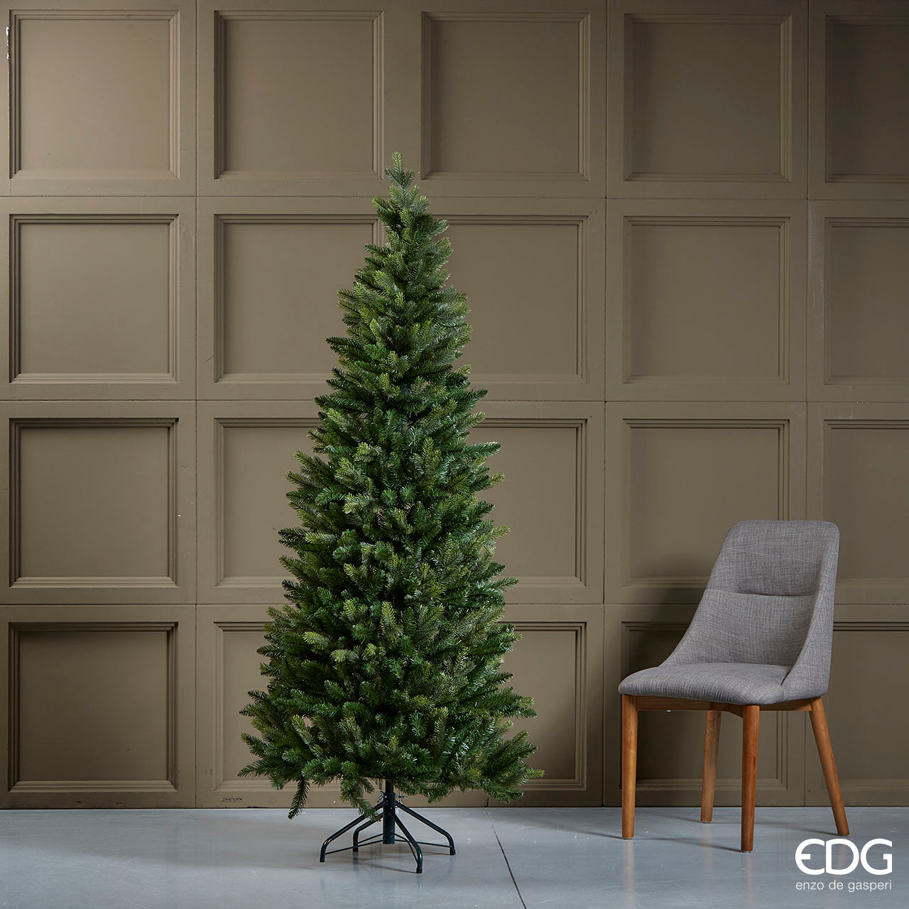 ALBERO DI NATALE PASUBIO 180CM SLIM VERDE