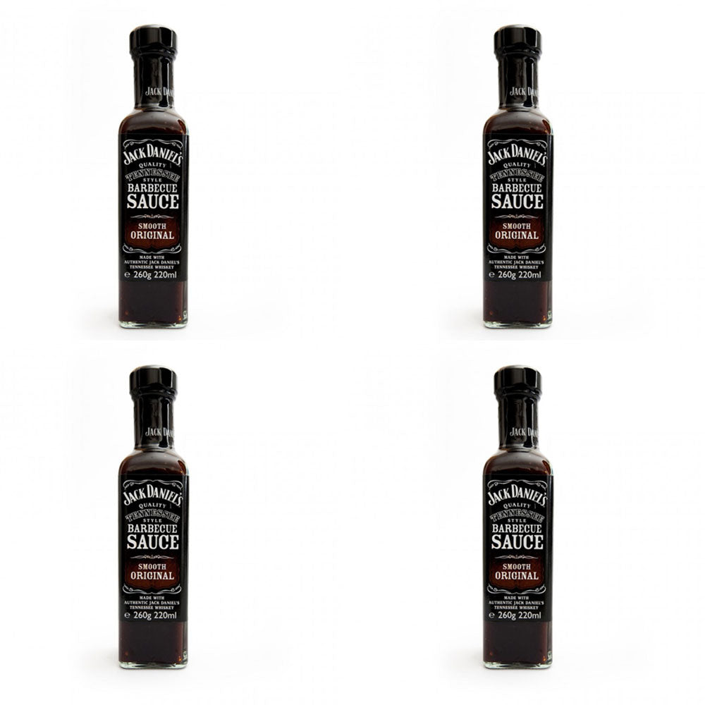 OFFERTA 4 SALSE BARBECUE SMOOTH ORIGINAL ORIGINALE BBQ 260GR