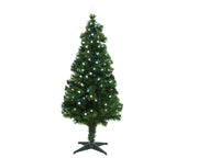 ALBERO DI NATALE CON FIBRE OTTICHE 129LED H 120CM
