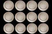 12 SOTTOPIATTI CIRCOLARI EFFETTO LEGNO 33CM