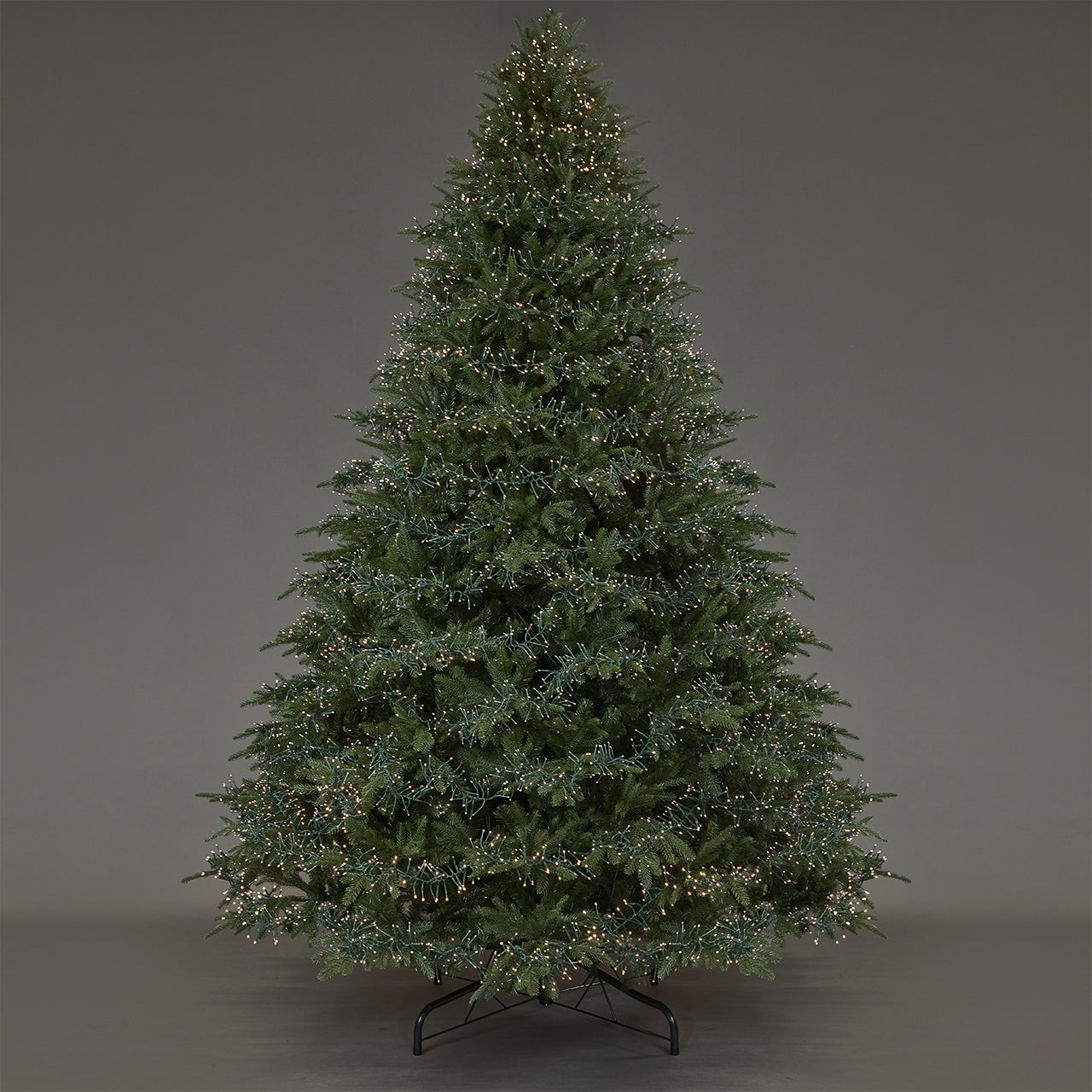 ALBERO DI NATALE SPARK PREILLUMINATO CON LUCI LED ALTEZZA A SCELTA