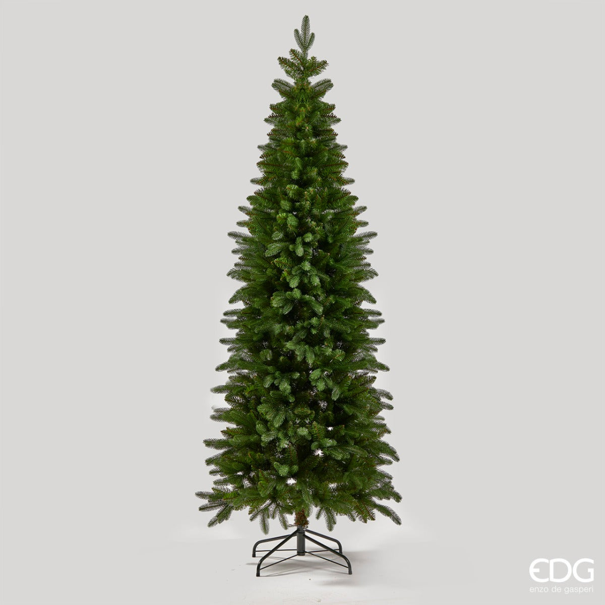 ALBERO DI NATALE VERDE 240CM SLIM ELEGANT