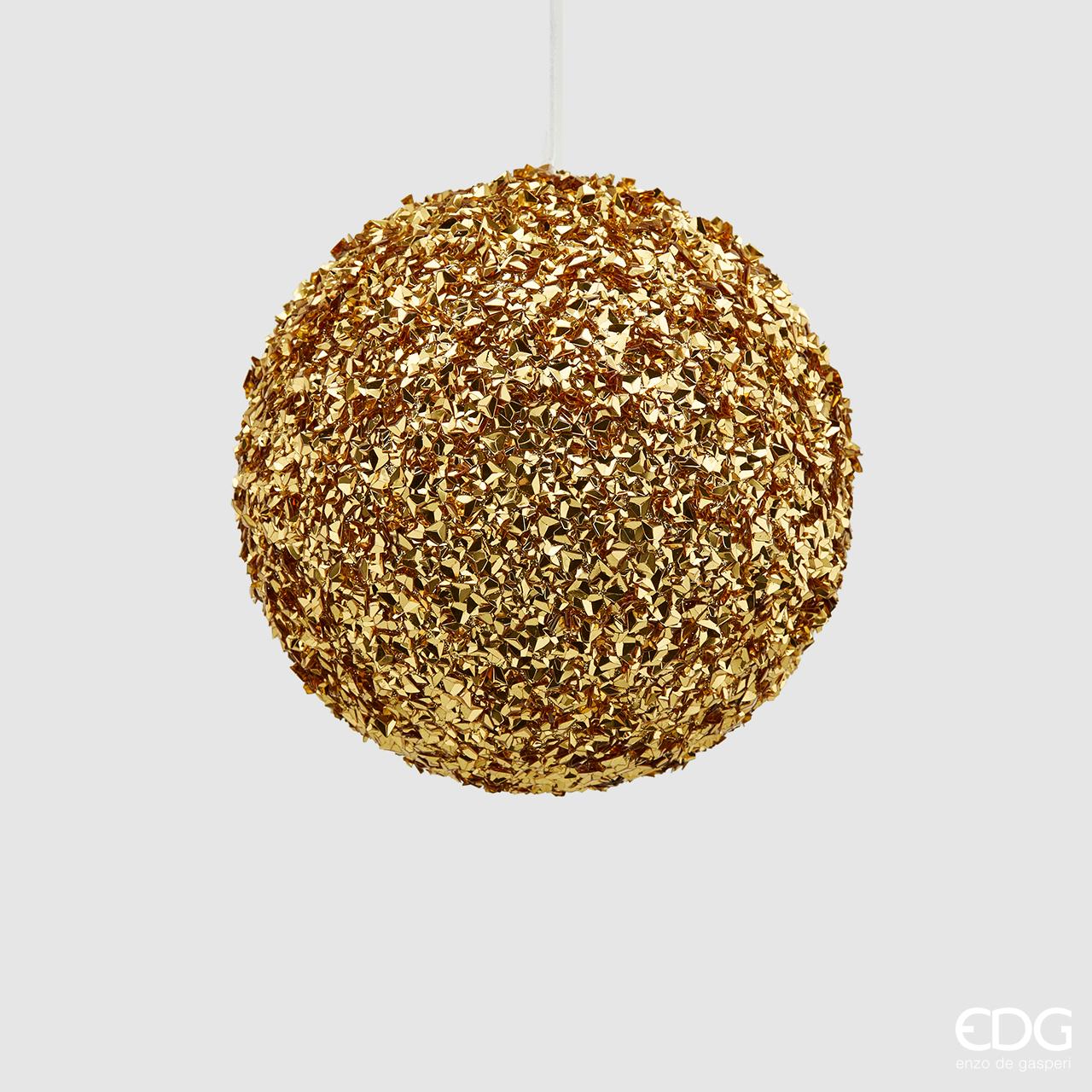 PALLINA DI NATALE 15CM ORO