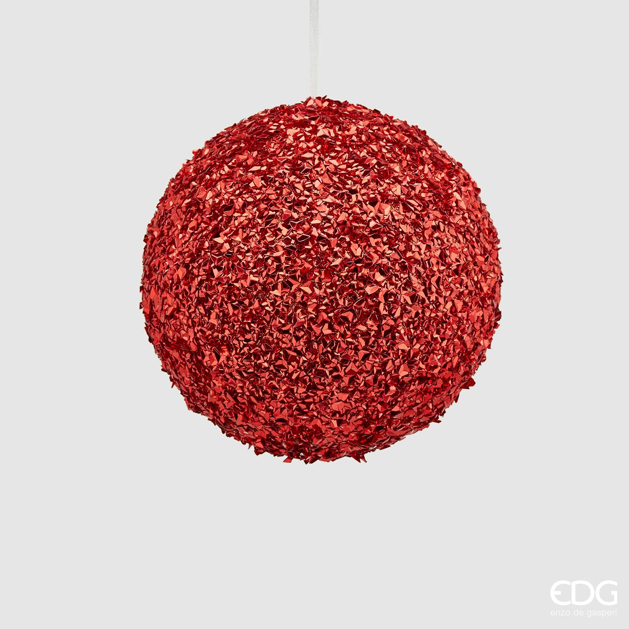 PALLINA DI NATALE 15CM ROSSO