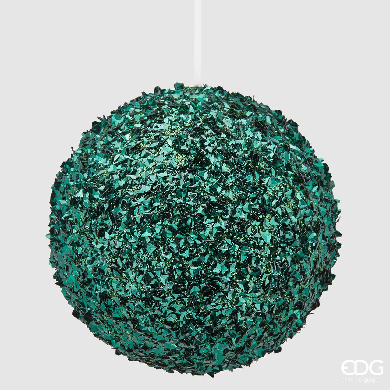 PALLINA DI NATALE 15CM VERDE