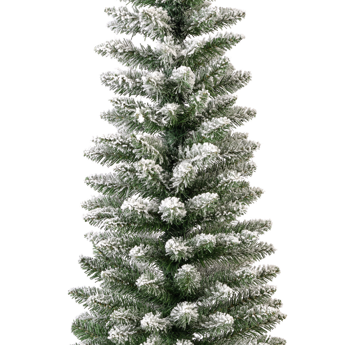 ALBERO DI NATALE SLIM 150CM PENCIL INNEVATO