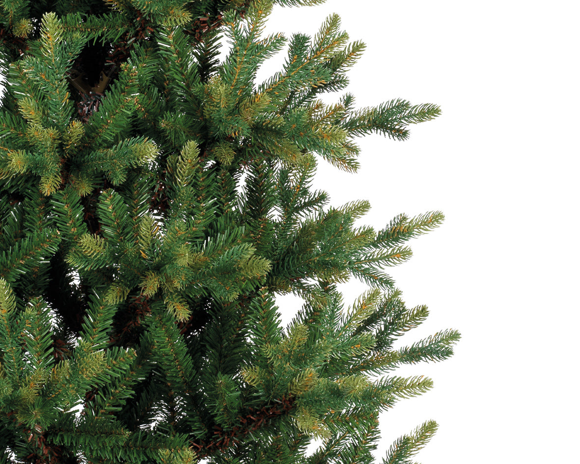 ALBERO DI NATALE QUEENSLAND 210CM SLIM VERDE