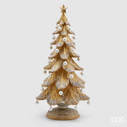 PINETTO ALBERELLO ORO CON PERLE 22XH46CM
