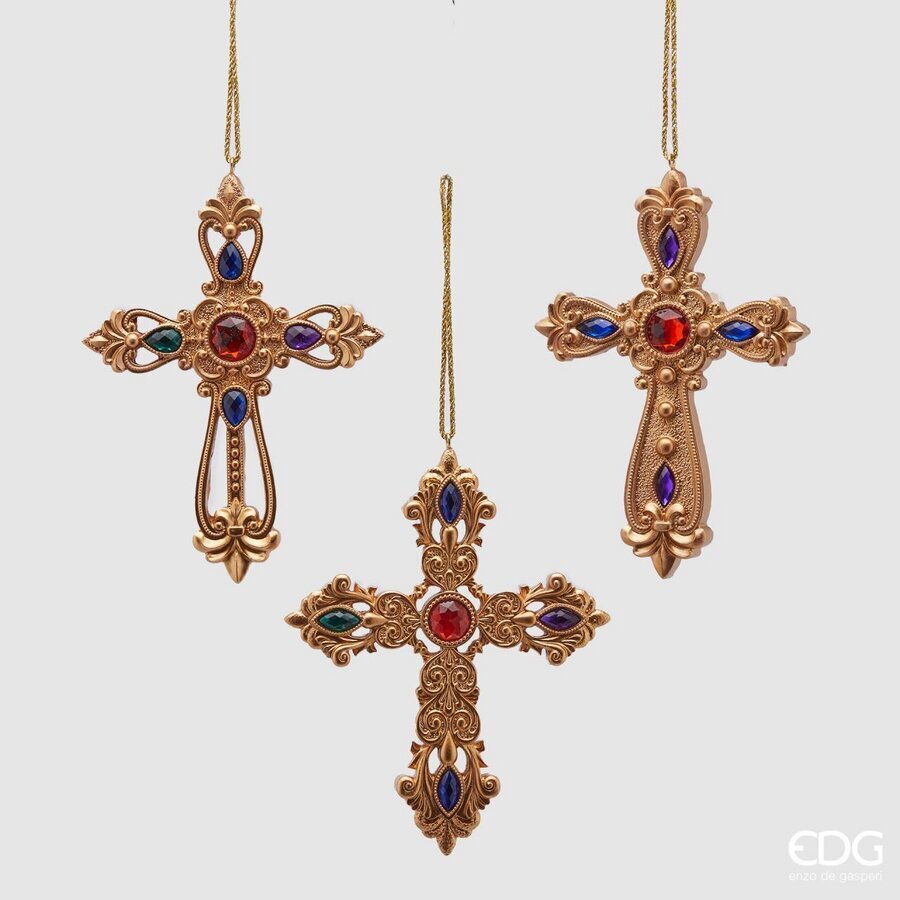 CROCE ORO APPENDIBILE H16CM ASSORTITA