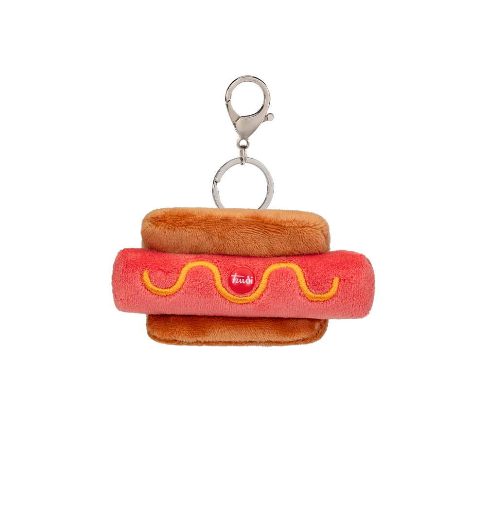 Portachiavi Peluche Hotdog TRUDI - immagine 1