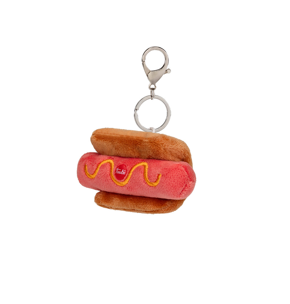 Portachiavi Peluche Hotdog TRUDI - immagine 2