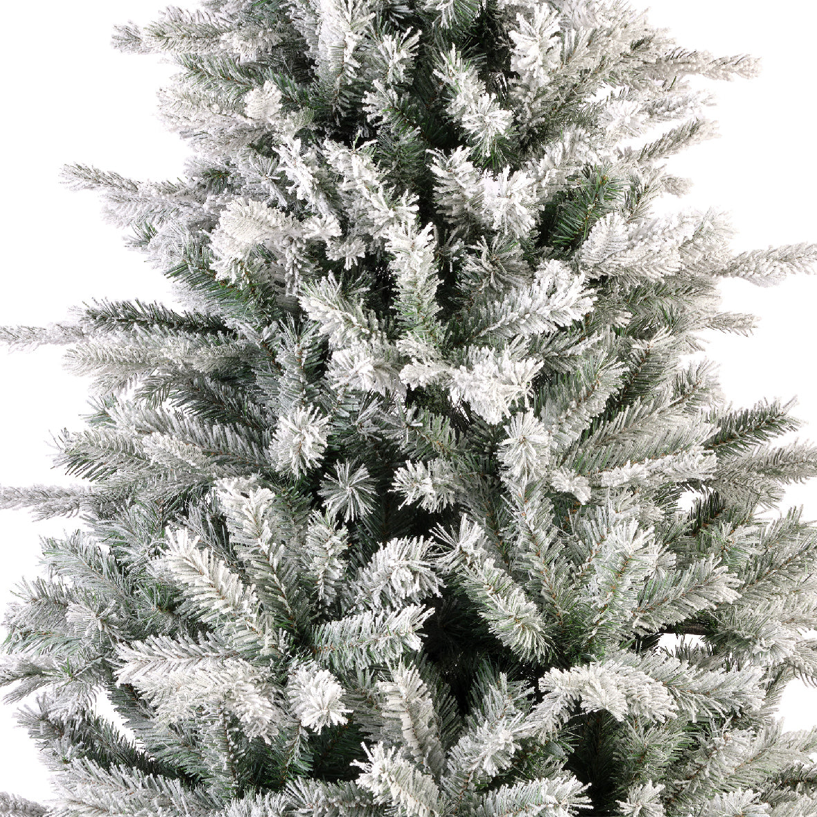 ALBERO DI NATALE VERMONT VERDE EFFETTO GHIACCIATO 180CM