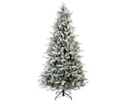 ALBERO DI NATALE VERMONT VERDE EFFETTO GHIACCIATO 240CM