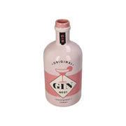 Vaso a forma di Bottiglia di Gin D.9,5 H.21,5 cm