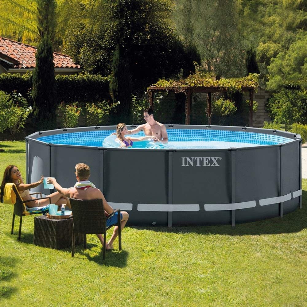 PISCINA ULTRAFRAME XTR 488XH122CM + POMPA A SABBIA + SCALETTA + TELI