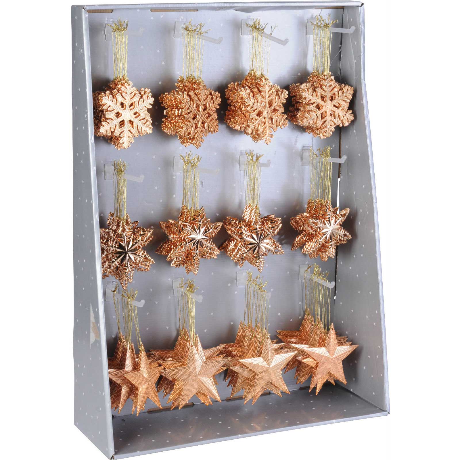 OFFERTA 6 PENDENTI 10 CM RAME ASSORTITI