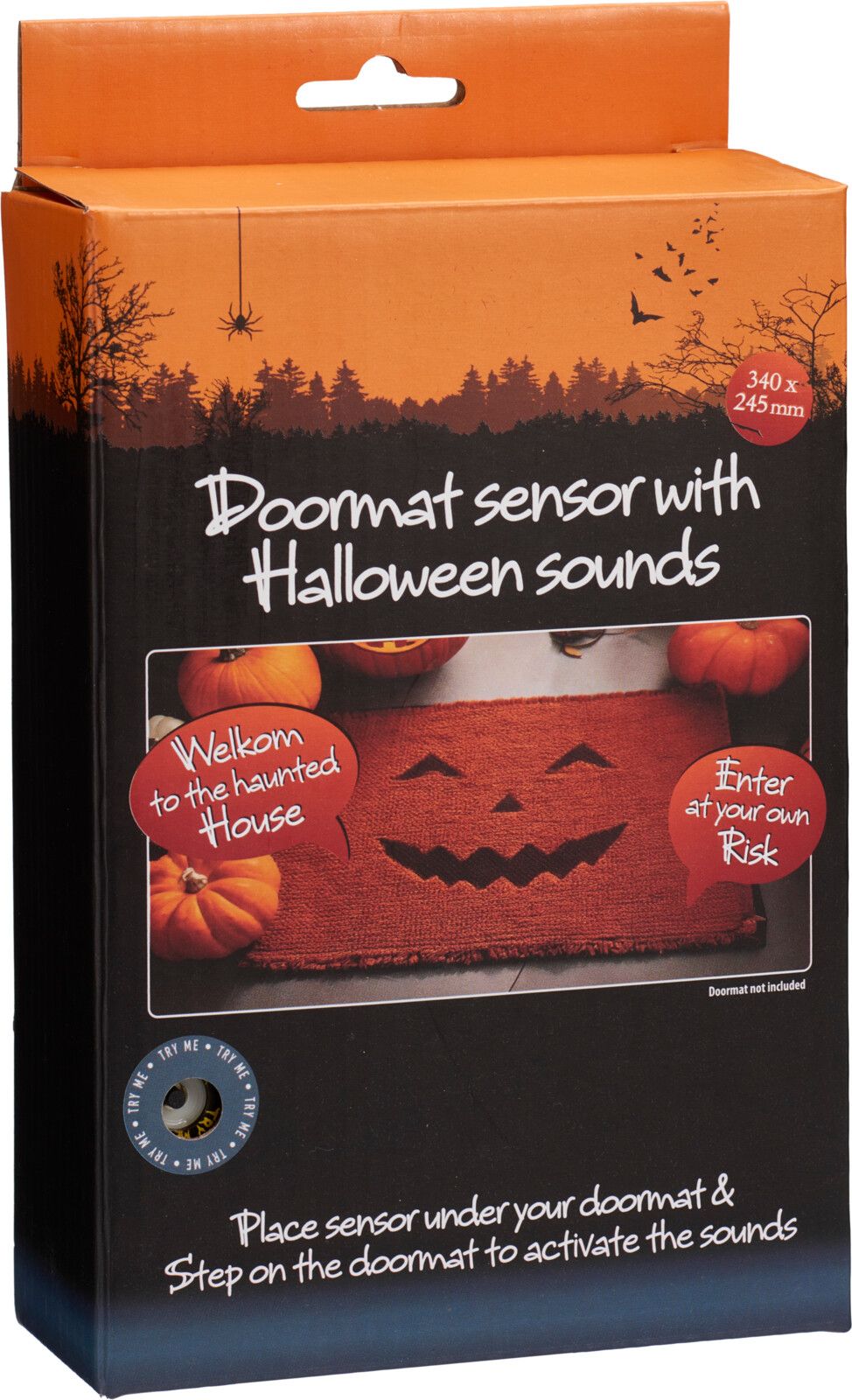 Sensore Halloween con suono, 340x245 mm