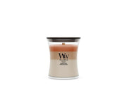 Candela Hearth Spice in Vetro Marrone 610g Woodwick