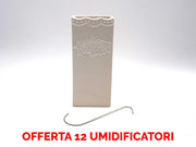 OFFERTA 12 UMIDIFICATORI IN CERAMICA CON ROSE PER TERMOSIFONI