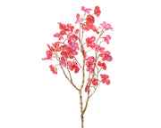 DECORAZIONE, RAMO CON FIORI, 80X30X6 CM, COLORE ROSA