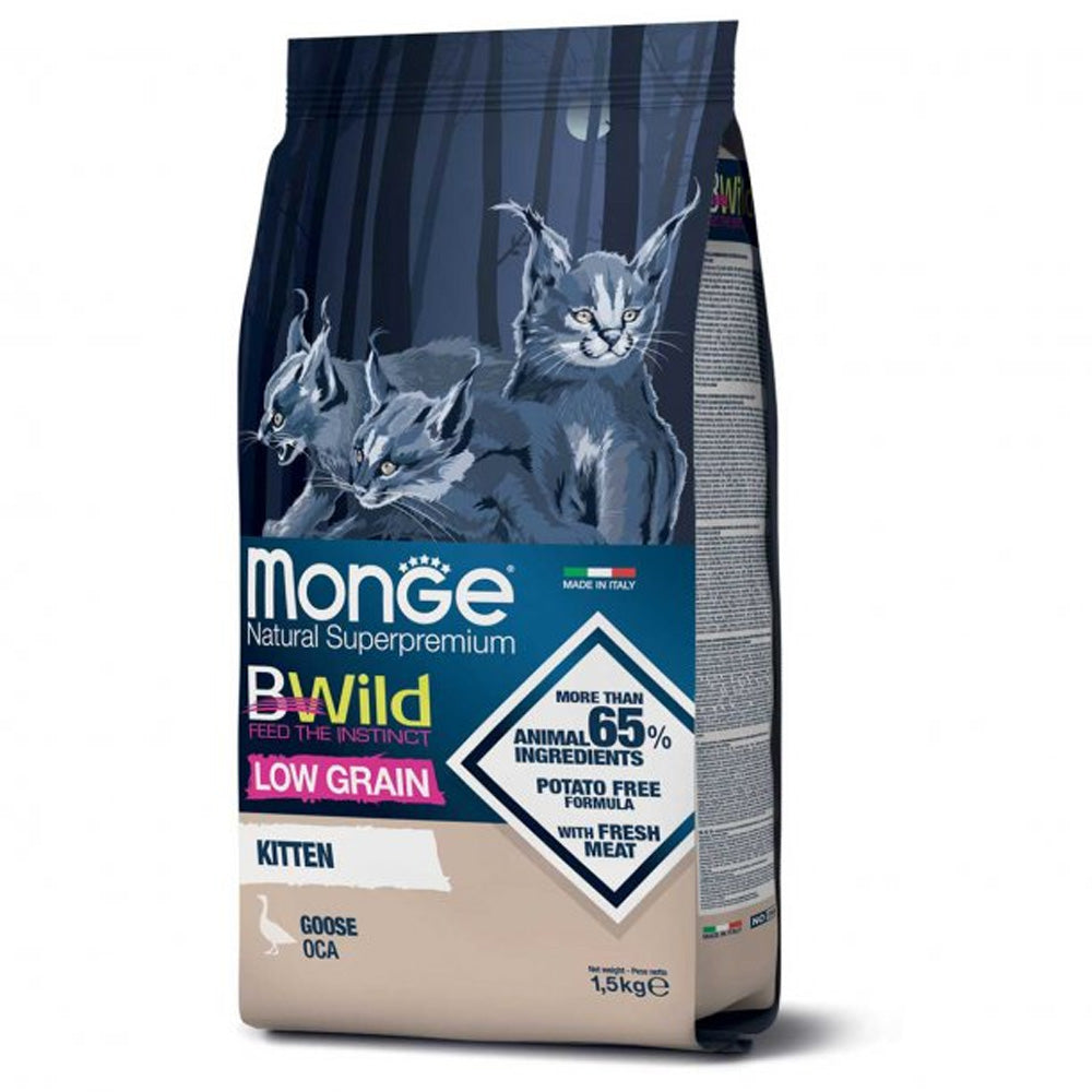CROCCHETTE PER GATTINI BWILD LOW GRAIN 1,5KG OCA
