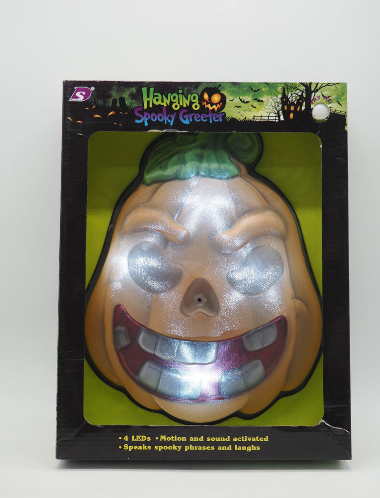 ZUCCA APPENDIBILE DI HALLOWEEN CON SENSORE LUCI E SUONI