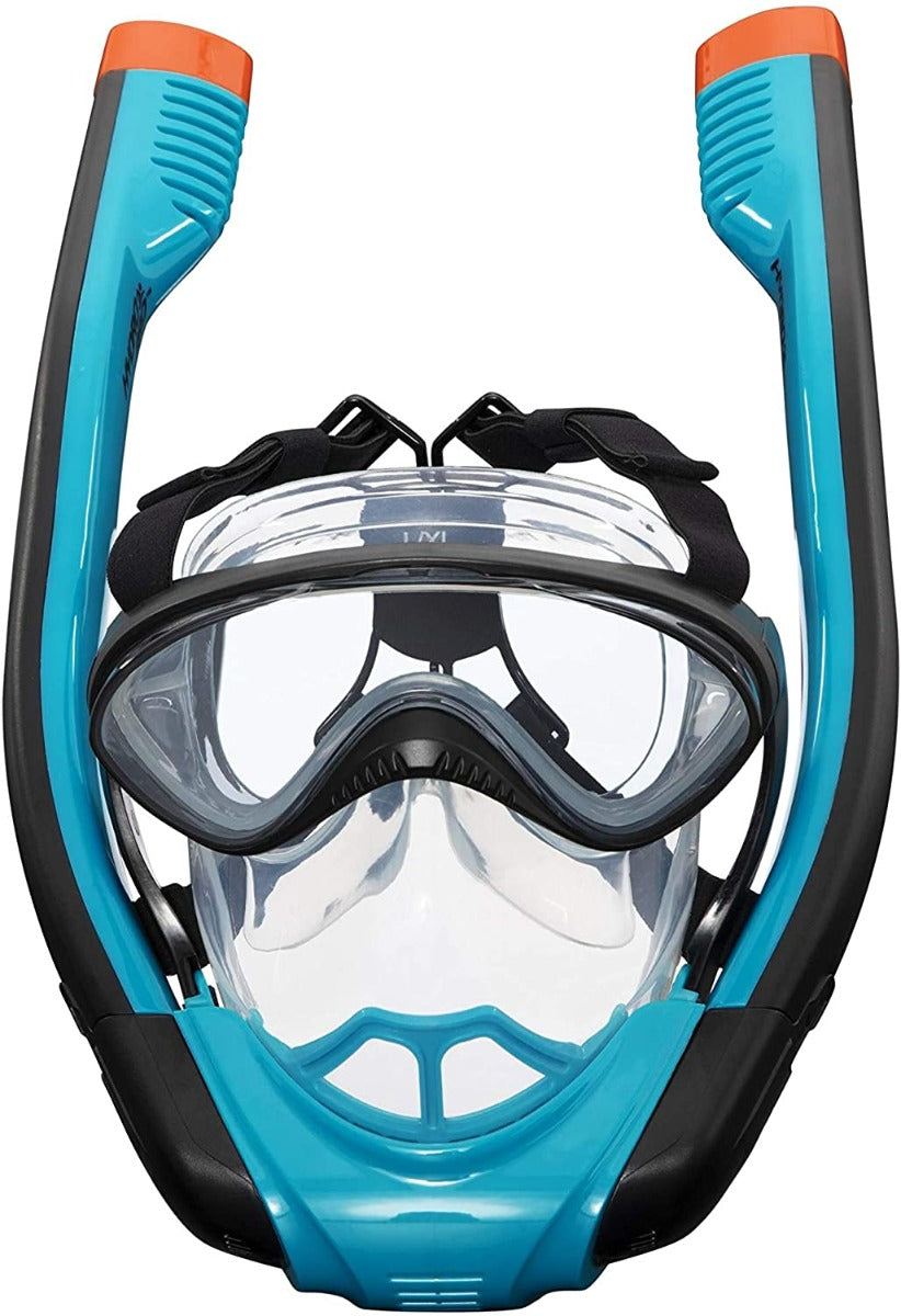 MASCHERA CON BOCCAGLIO DA SNORKELING HYDRO-PRO FLOWTECH S/M