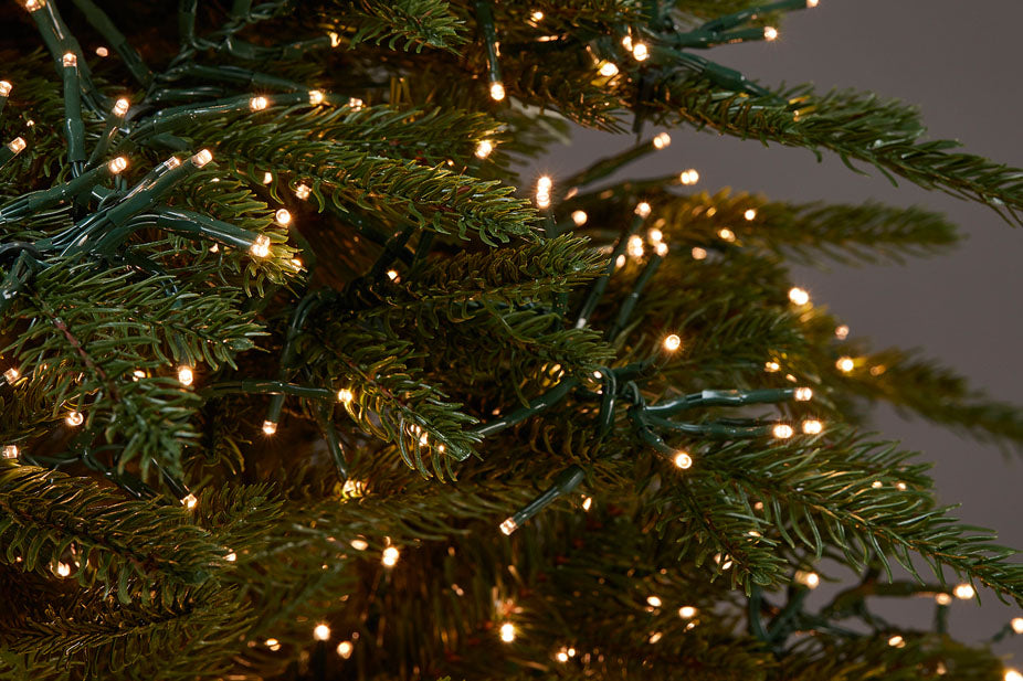 ALBERO DI NATALE SPARK 210CM PREILLUMINATO CON LUCI 6670 LED
