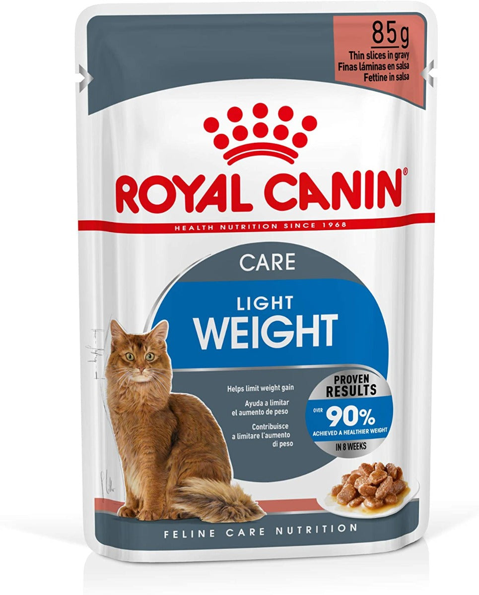 ROYAL CANIN LIGHT WEIGHT CARE FETTINE IN SALSA 12X85GR