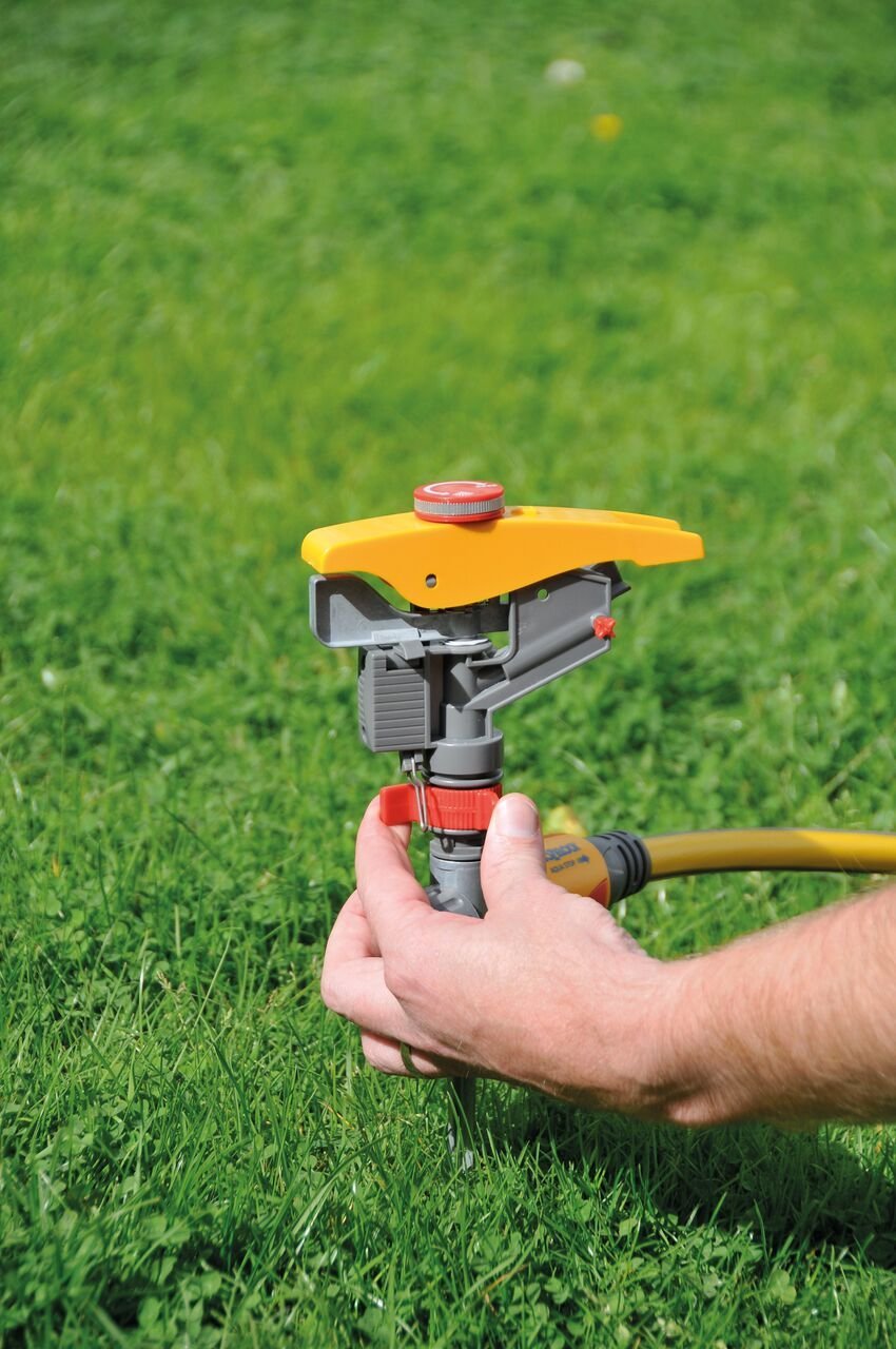 IRRIGATORE A PULSANTE COPERTURA FINO A 450MQ