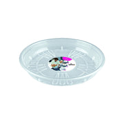 SOTTOVASO TRASPARENTE UNI-SAUCER ROUND 42CM