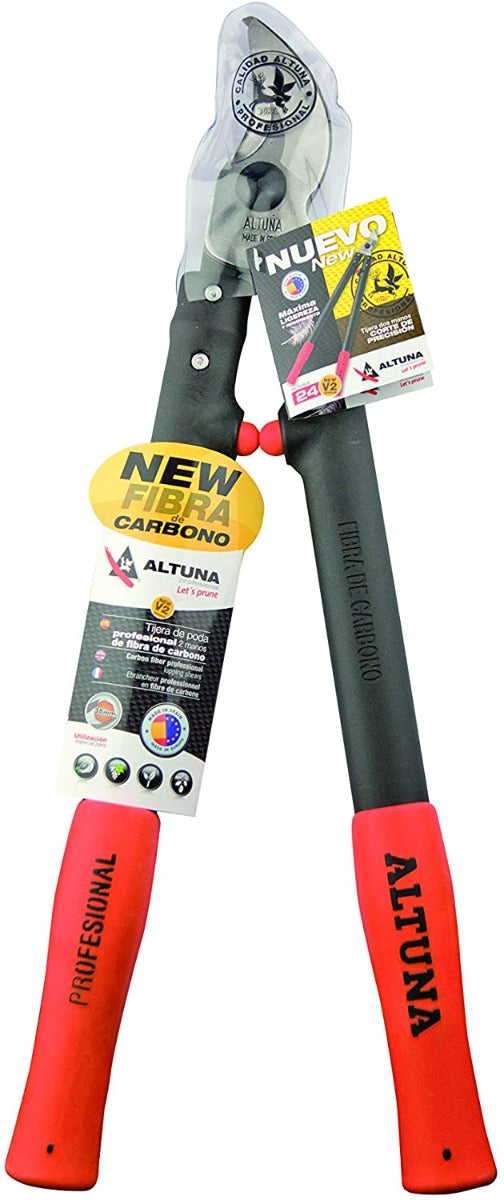 TRONCARAMI A DUE MANI CON IMPUGNATURA IN FIBRA DI CARBONIO 40CM