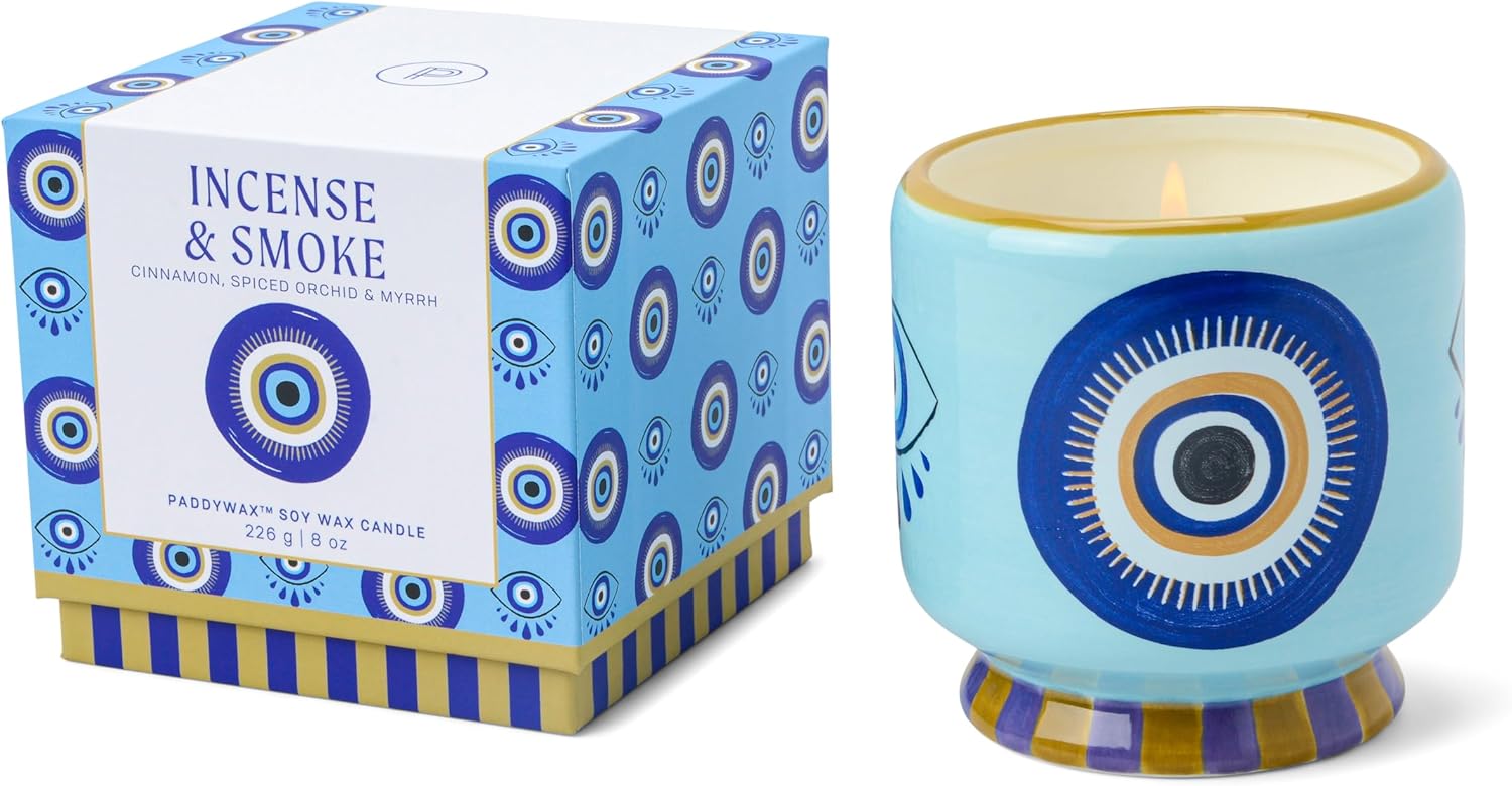 CANDELA PROFUMATA IN CERAMICA, 226G, INCENSO