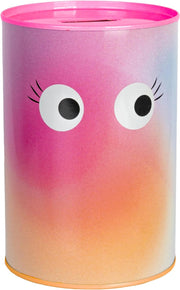 SALVADANAIO XL EYES SFUMATO ROSA