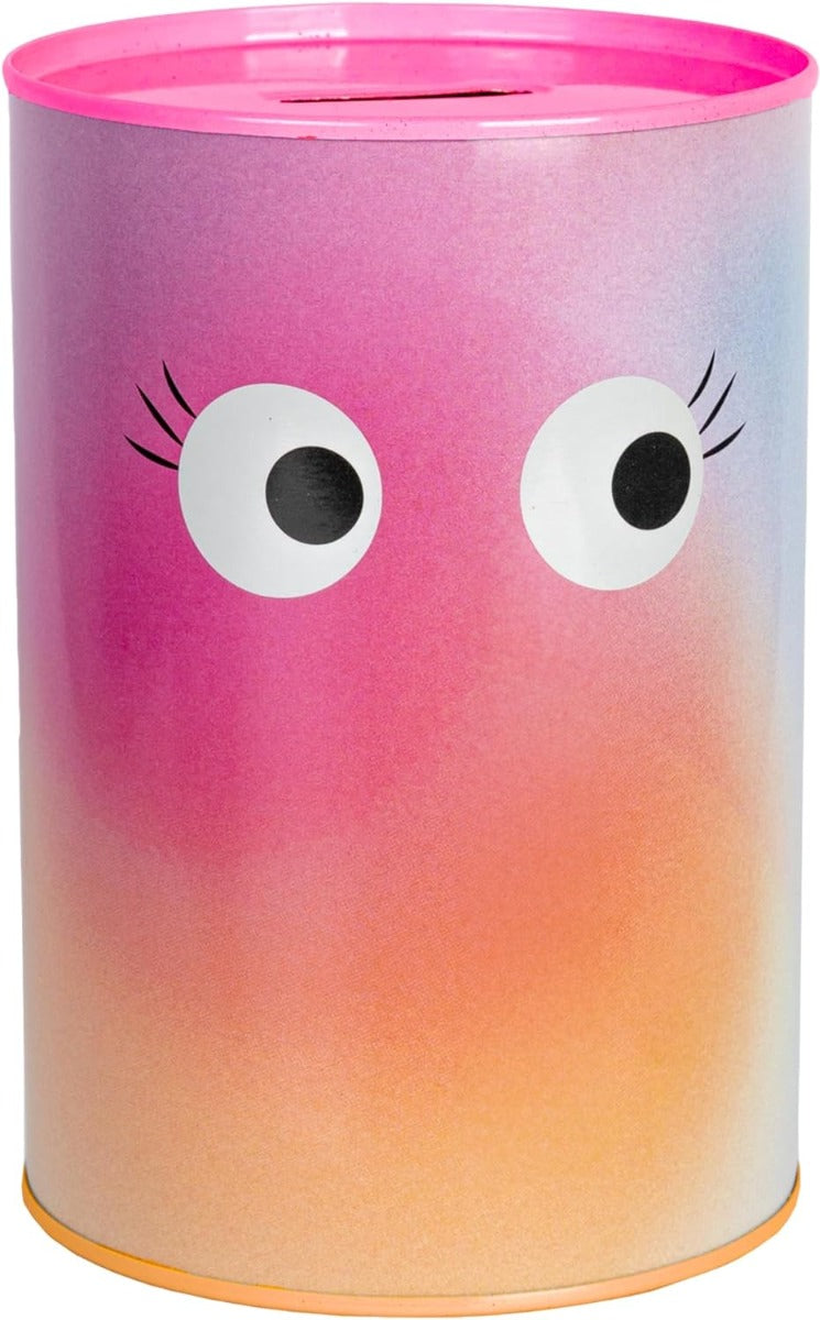 SALVADANAIO XL EYES SFUMATO ROSA