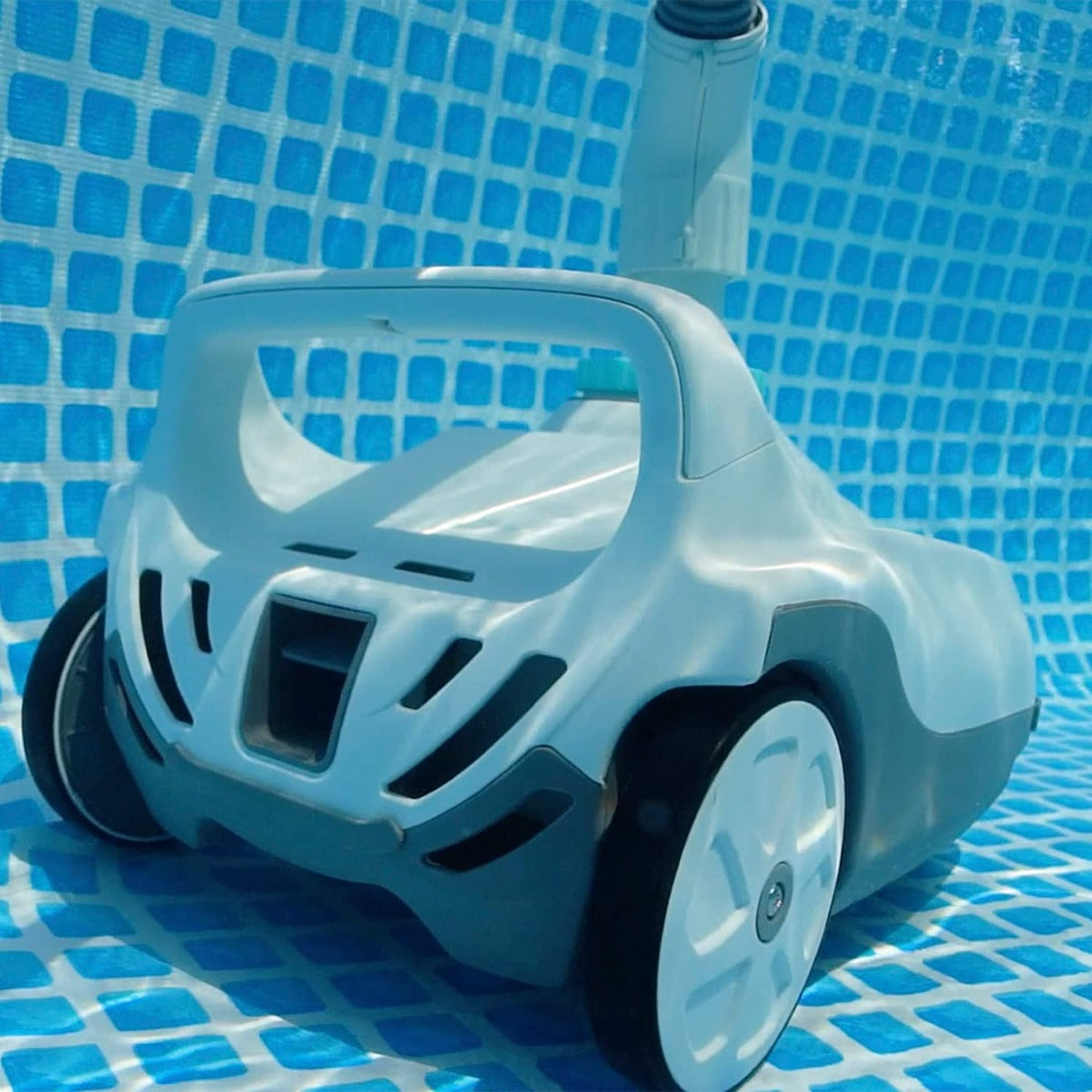 RICONDIZIONATO - ROBOT PULITORE AUTOMATICO ZX100 PER PISCINE FUORI TERRA, PER POMPE FILTRO FLUSSO 6056-13248 L/H
