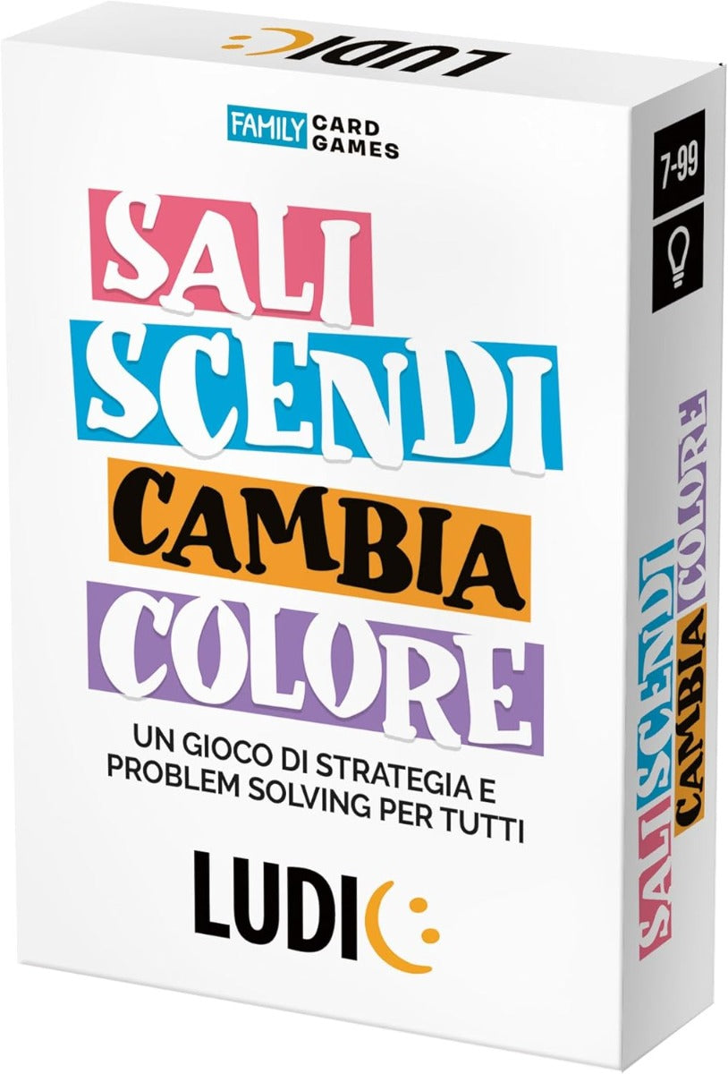 GIOCO IN SCATOLA LUDIC, SALI SCENDI CAMBIA COLORE