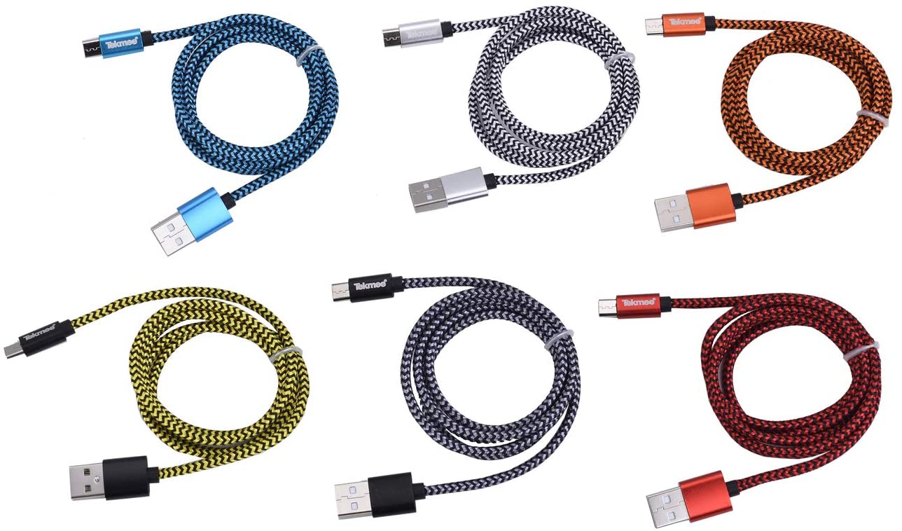 CAVO MICRO USB RICARICA RAPIDA 1M COLORE ASSORTITO