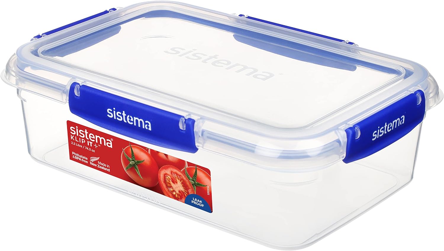 CONTENITORE RETTANGOLARE KLIP IT PLUS, 2.2 Lt