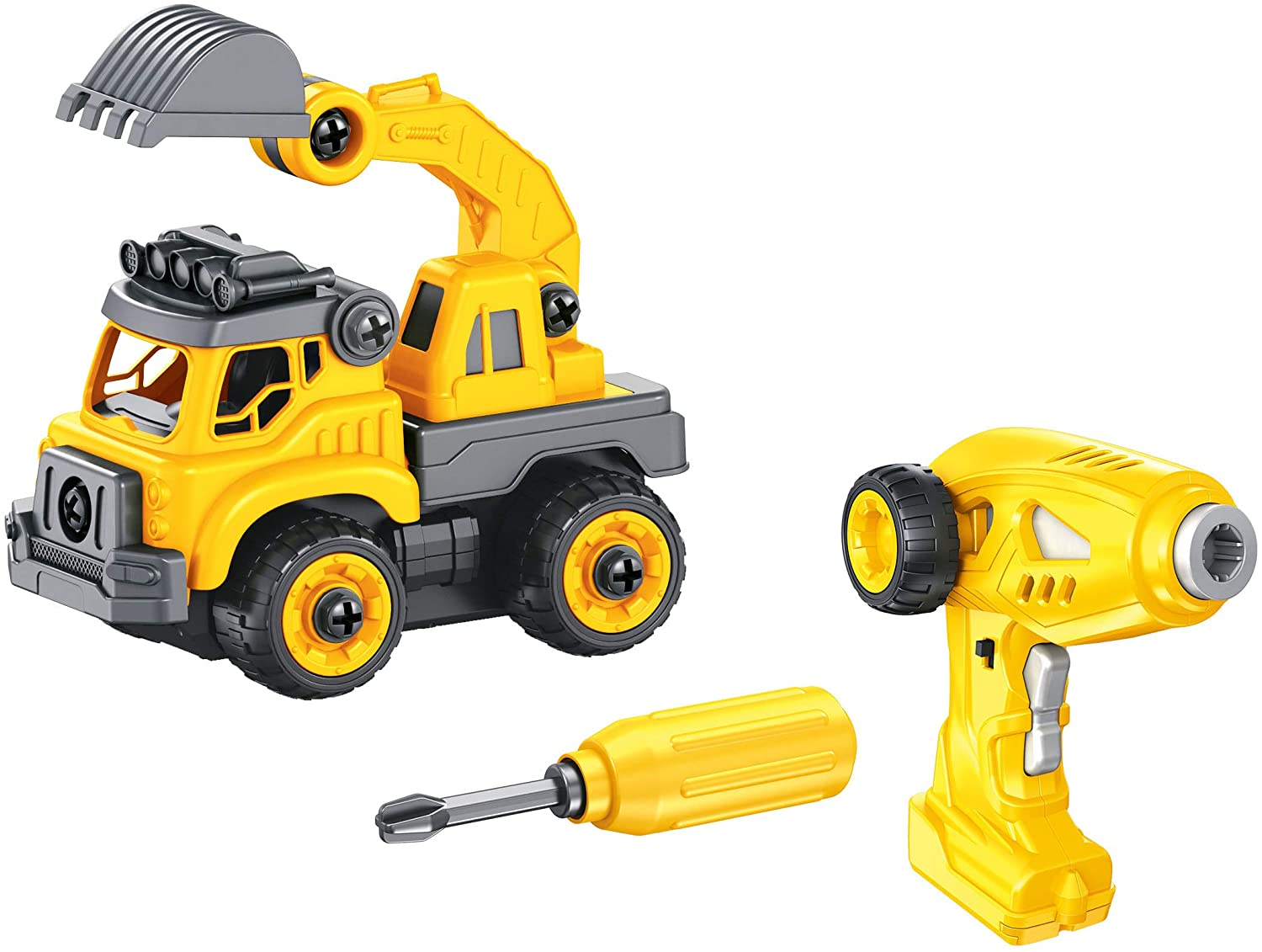 CAMION DA CANTIERE GIALLO