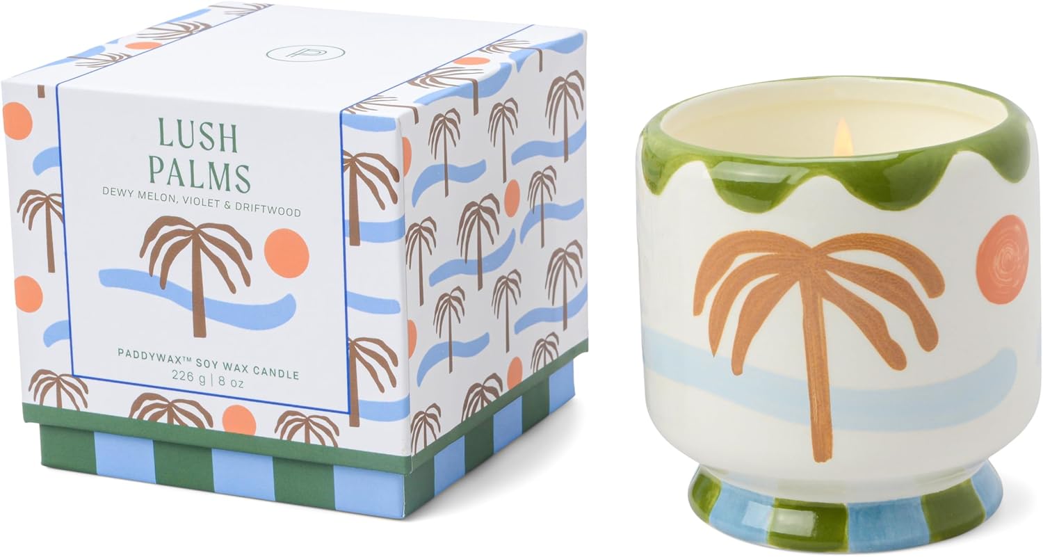 CANDELA PROFUMATA IN CERAMICA, 226G, MELONE